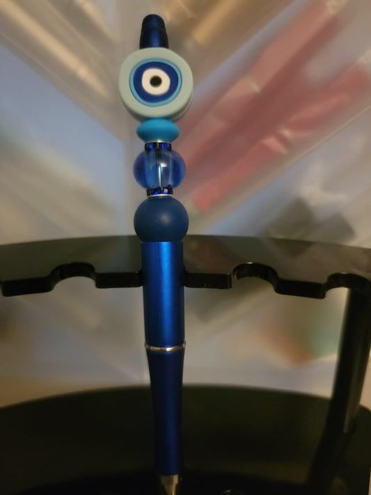 Blue Evil Eye Pen